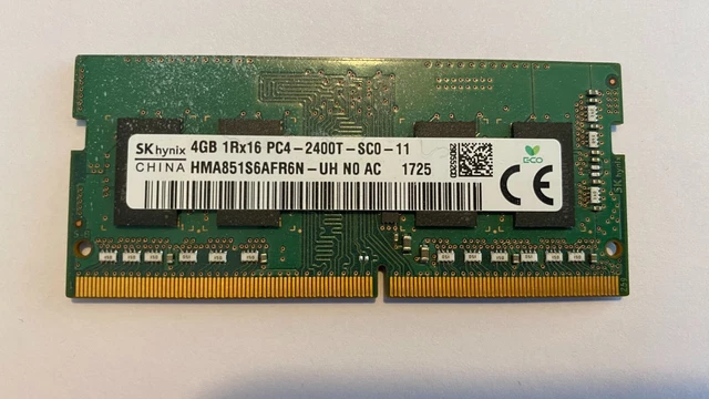 BRAINZAP RAM SO-DIMM DDR4 32 GB (2x16 GB) 2400 MHz PC4-2400T, 1.2V CL17, Non-ECC Per Notebook E Portatili