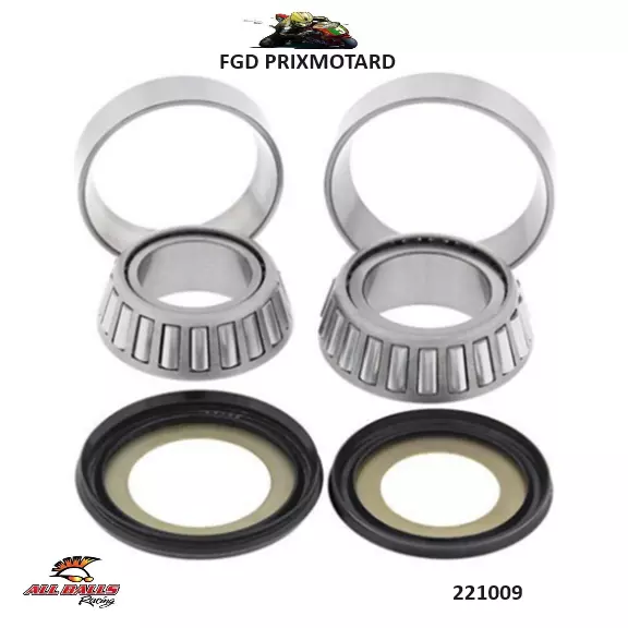 Kawasaki Klr 650 1987/1991 Kit Roulement Colonne Direction All Balls 22-1009