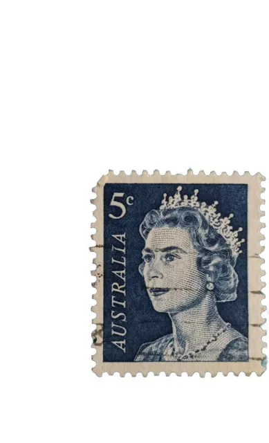 Australia Queen Elizabeth II Stamp 5c Australian Stamp