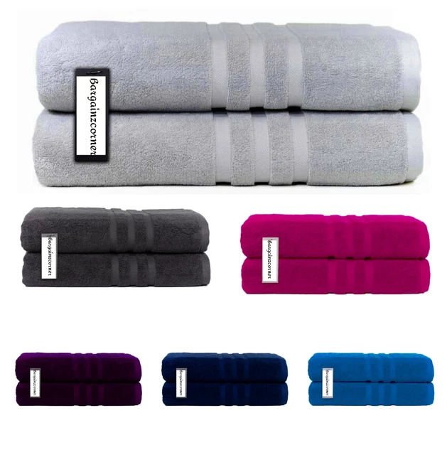 2X Extra Large Super Jumbo Bath Sheets 100%Egyptian Combed Cotton Luxury Towels.