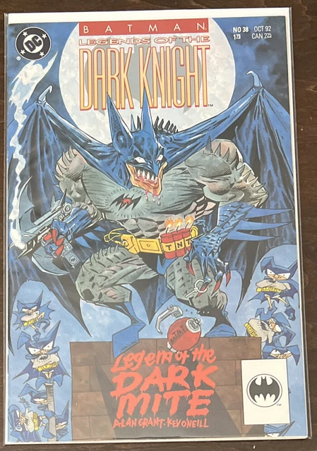 Batman: Legends of the Dark Knight #38 NM 9.4 DC COMICS 1992 ALAN GRANT