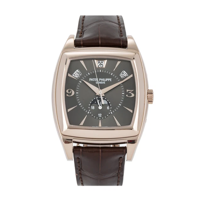Patek Philippe Gondolo Calendario Automatic White Gold Mens Watch 5135G-010