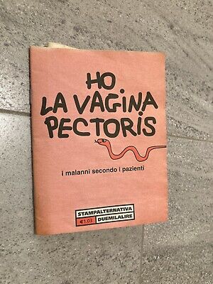 Ho La Vagina Pectoris Millelire Stampa Alternativa Spedizione Sda Gratis