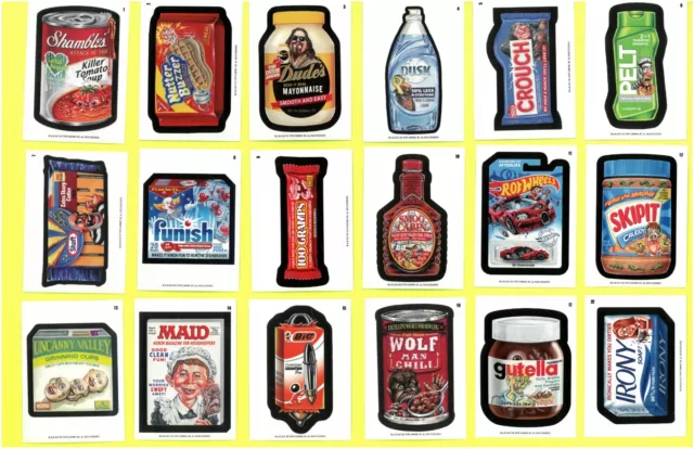 2023 Topps Wacky Packages: All New Series COMPLETE YOUR SET - Drop Down SINGLES