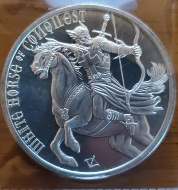 White Horse of Conquest 1 oz Silver Round | Four Horsemen of the Apocalypse