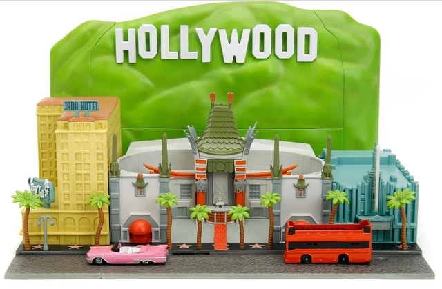 JADA Toys Nano Scène Hollywood - Deux Véhicules Miniatures Métal (Vert)