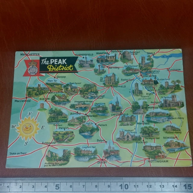 vintage-postcard-the-peak-district-map-3-99-picclick-uk