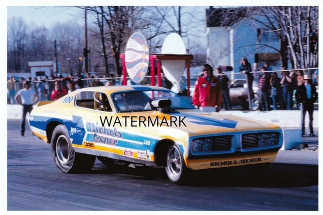 1970S NHRA DRAG Racing-Nichols/Oxner-Dodge Charger-FunnyCar-Cecil ...