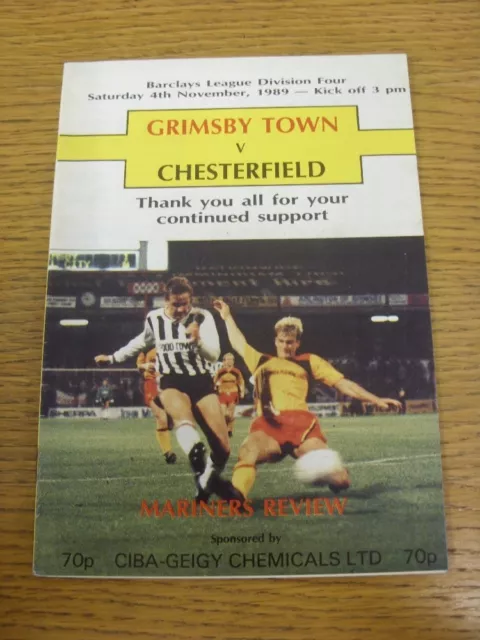 04/11/1989 Grimsby Town v Chesterfield  (rusty staples). Thanks for viewing this