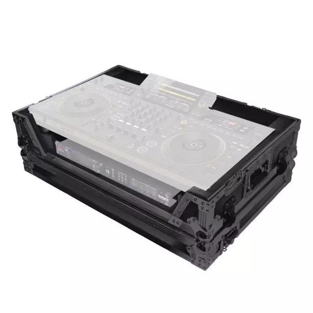 ProX XS-OPUSQUADWBL Black Road Case for Pioneer Opus Quad with 1U Rack idjnow