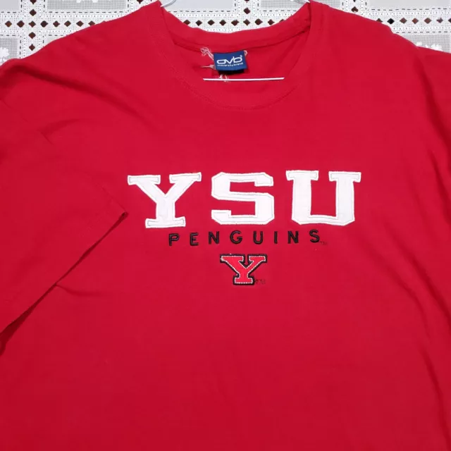 Youngstown State Penguins Rock Climbing Team T Shirt Jersey Large YSU OH
