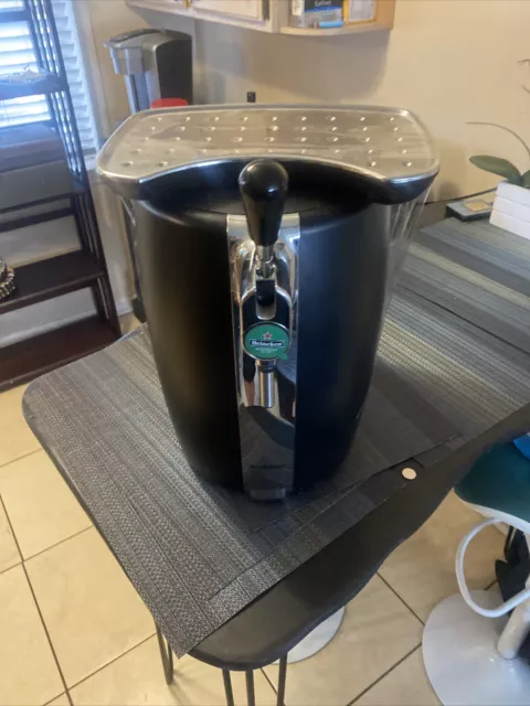 KRUPS and HEINEKEN B100 BeerTender with Heineken Draught Keg  Technology,Black