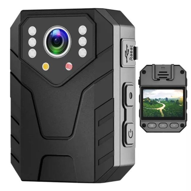 Bodycam telecamera spia infrarossi 4K visione notturna microcamera mini micro