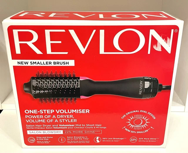 Secador de pelo y volumizador Revlon Salon, cabello medio a corto, tecnología IÓNICA Y CERÁMICA