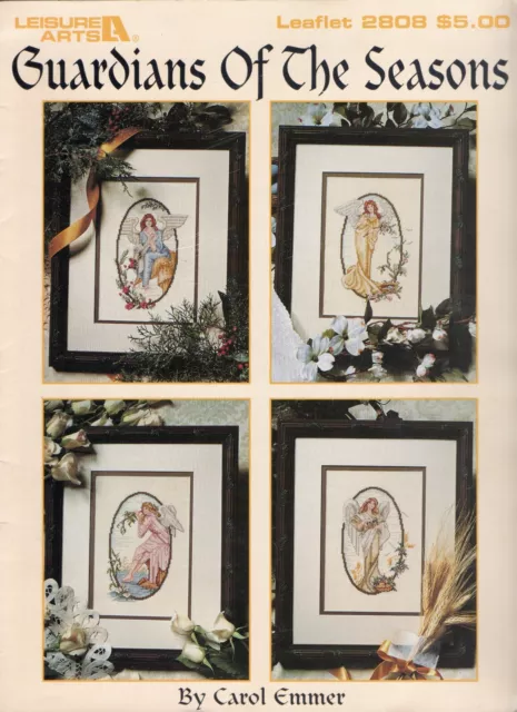 Leisure Arts Cross Stitch Leaflet 2808 'Guardians of the Seasons' by Carol Emmer