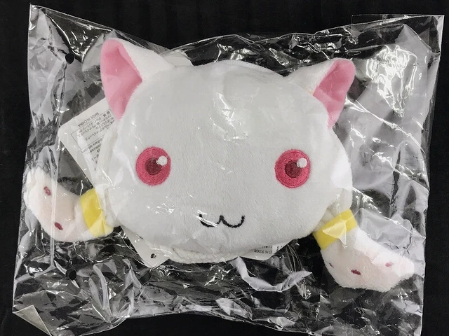 Puella Magi Madoka Magica Plush Doll Neck Pouch chara-ani Kyubey New