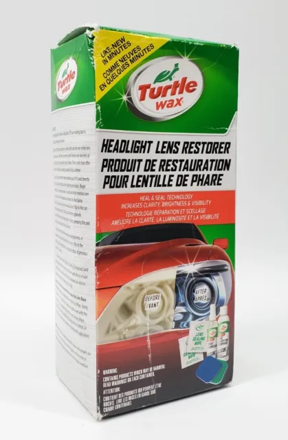 Turtle Wax Car Headlight Lens Restorer Kit