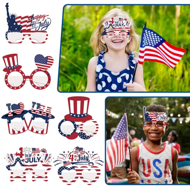 Event Dress for Women Long Sleeve Independence Day Party Decoration Glasses
