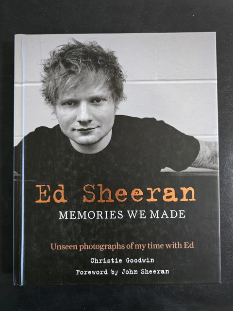 ED SHEERAN - Memories We Made ; by Christie Goodwin - EXCELLENT