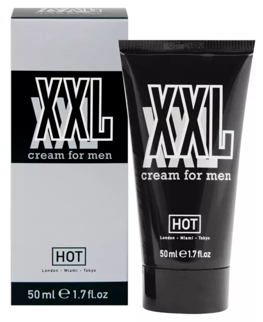 Hot XXL Crema per uomo per stimolare la crescita e l Erezione Tubo da 50 ml