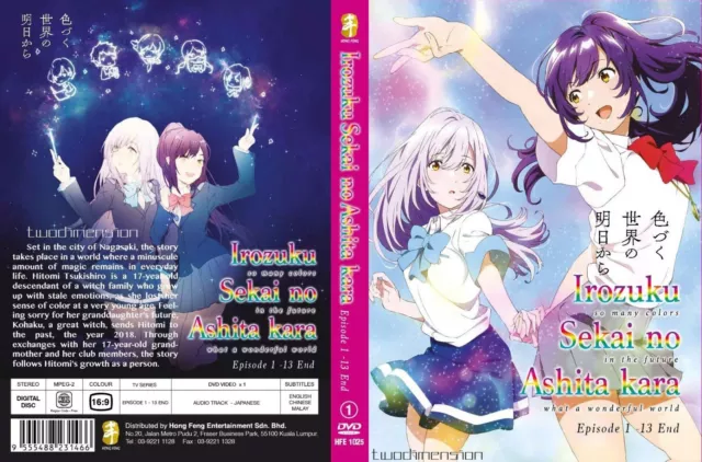 ANIME DVD~Irozuku Sekai No Ashita Kara(1-13End)English sub&All region+FREE GIFT