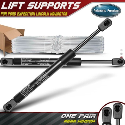 2x Rear Window Lift Supports Struts for Ford Expedition Lincoln Navigator 4191