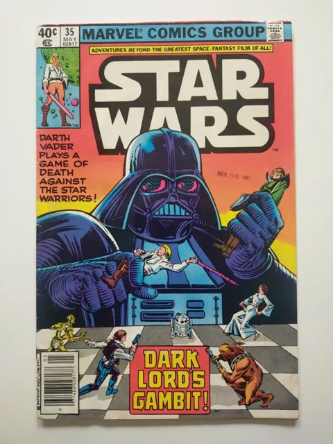 Marvel Comics Star Wars #35 1st meeting of Luke & Darth Vader- May 1980