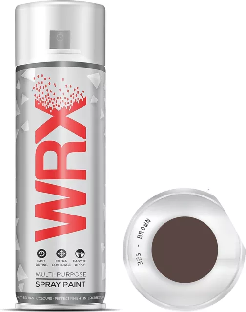 WRX Spray Paint Brown 325- RAL 8016 400 ml (Pack of 1)