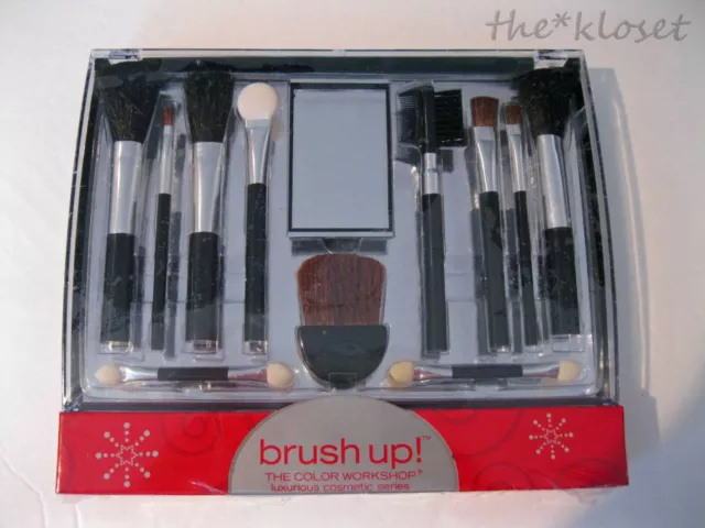 New Makeup Brush Brushes Boxed GIFT SET Kit Color Workship Cosmetic 12 piece