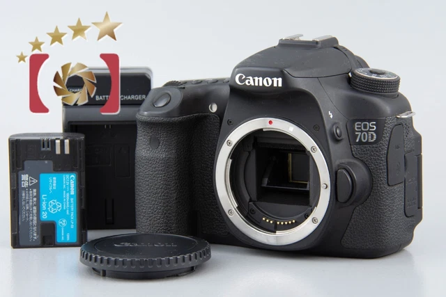 Very Good!! Canon EOS 70D 20.2 MP Digital SLR Camera Body