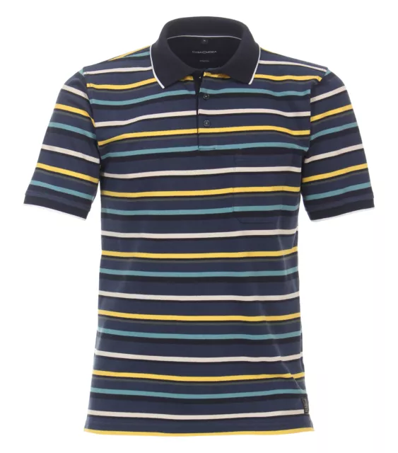 CASAMODA Polo-Shirt gestreift