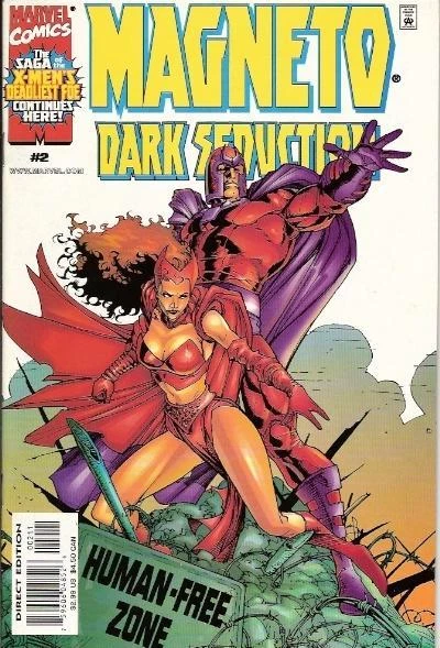 Magneto: Dark Seduction 1-4 Complete Set/Lot Uncanny X-Men Mighty Avengers 2