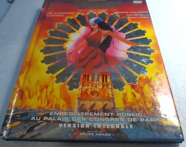 Dvd Notre Dame De Paris Plamondon Cocciante Version Integrale Livre  Dvd