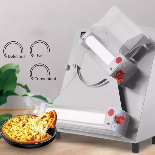 Automatic Pizza Dough Roller Sheeter Pizza Dough Press Machine 6-15 inch Pizza