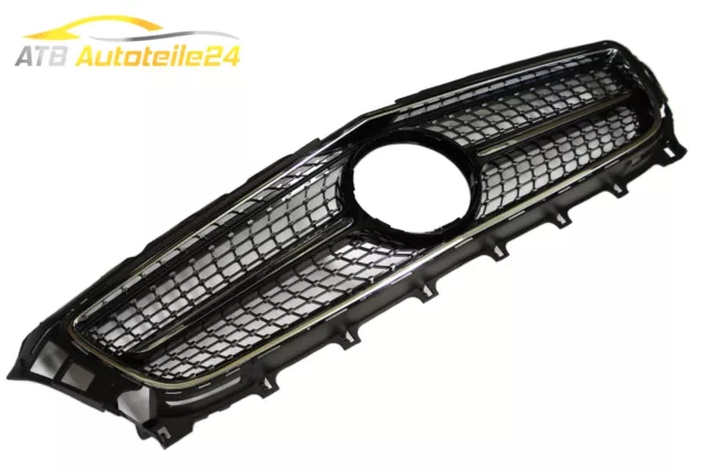 Kühlergrill Frontgrill passend für Mercedes CLS W218 C218 X218 DIAMOND Optik