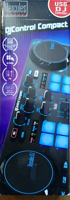 HERCULES DJ CONTROL Compact Controller EUR 54,90 PicClick FR