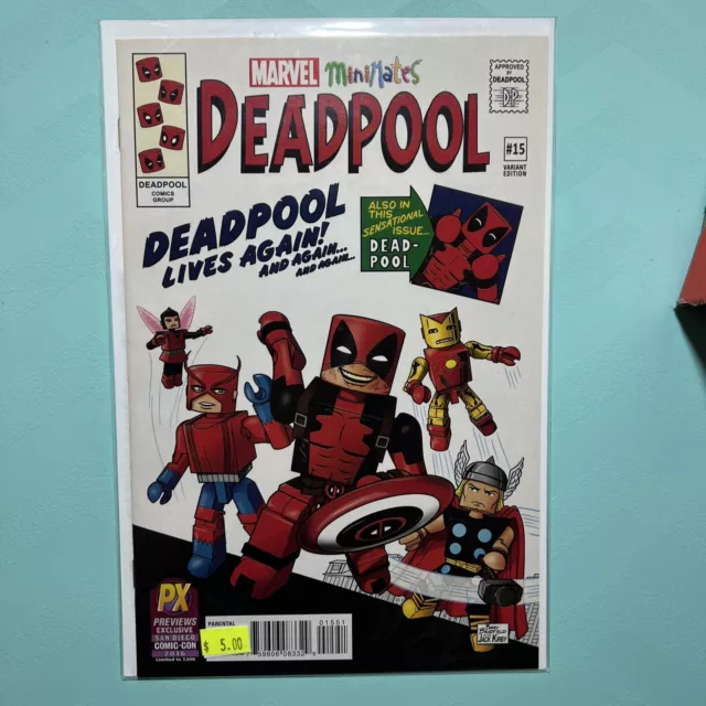 Deadpool #15 Minimates Variant SDCC San Diego Comic Con Exclusive Marvel 2016