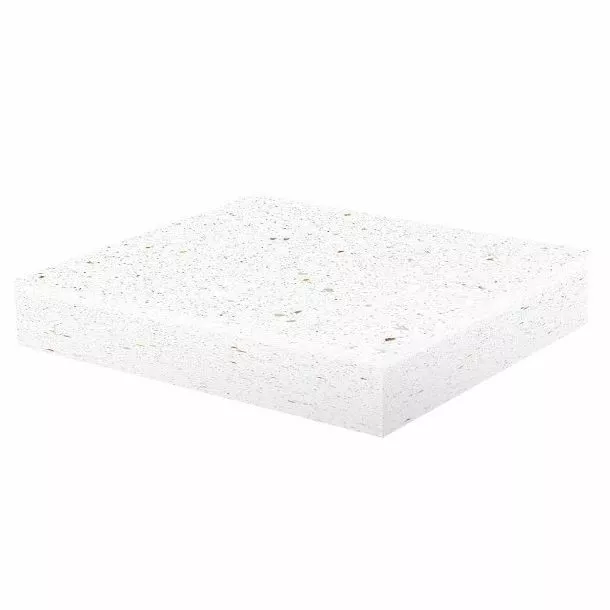 TESTATA COPRIMURO IN CEMENTO LEVIGATO BIANCO MIS.INT.14,5x22cm
