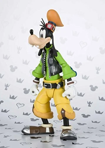 BANDAI S. H. FIGUARTS Goofy Kingdom Hearts II Acción Figura 25508 Japón ...
