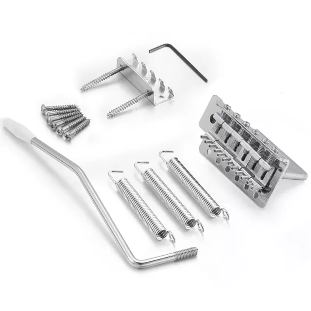 6 Strings Metal Single Locking Guitar Tremolo Bridge for FD ST Electric Guitar