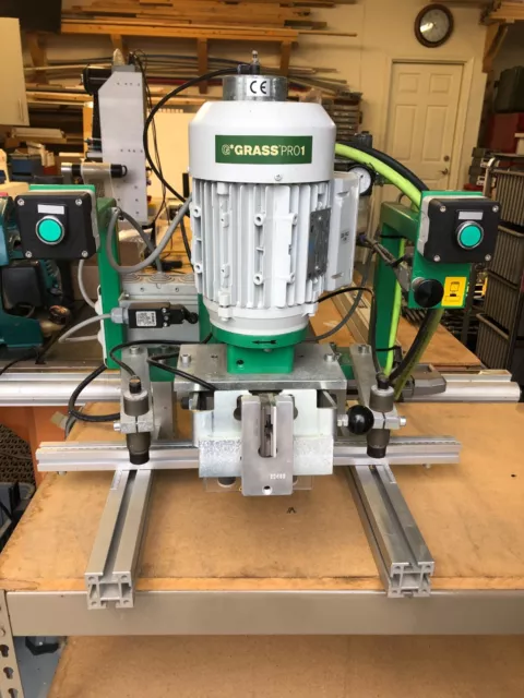 2016 Grass Pro 1 Press-P Hinge Bore Machine Single Phase 220v Grass Blum Hinges