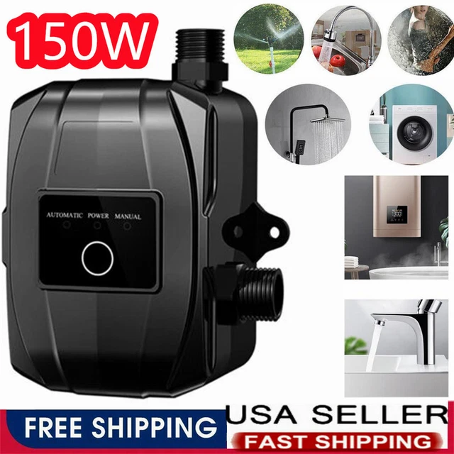 Decdeal Pompe De Rappel De Pression D'eau Portable 24V 100pa Douche Auto Sectraire Intelligent Economie Denergie Max 25l Min Flow 82ft Lift Bas Bruit Multifonctionnel 89079439