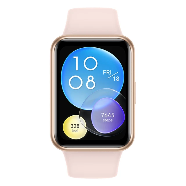 Huawei Watch Fit 2 Pink, Smartwatch, 1,74-Zoll AMOLED-Display, 10 Tage Akku