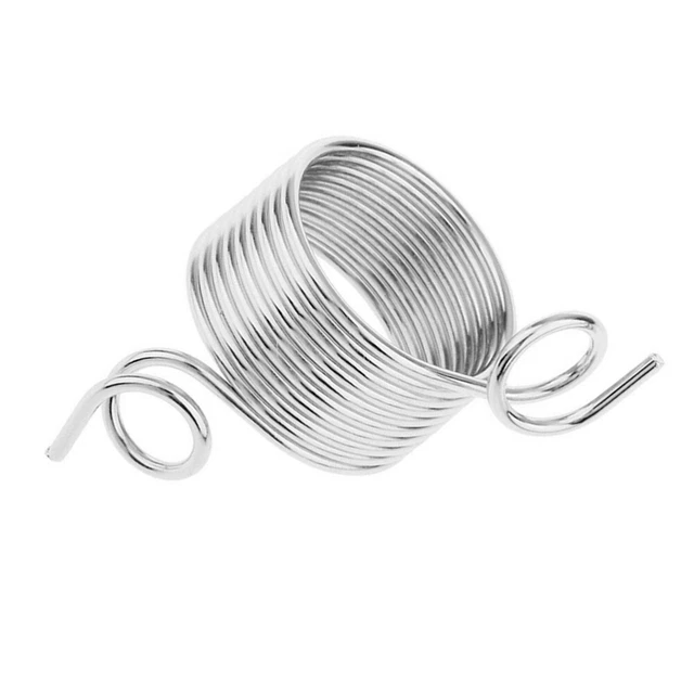 GUIDA PER FILATI metallici in acciaio inox maglia cappello lana strumento per tessitura a maglia
