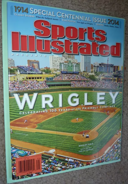 Sports Illustrated Magazine 100 ans WRIGLEY Chicago Cubs comme neuf sans étiquette OUI !! 3