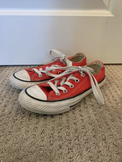 Converse Youth Little Kids Chuck Taylor All Star Low Top Red 3J236