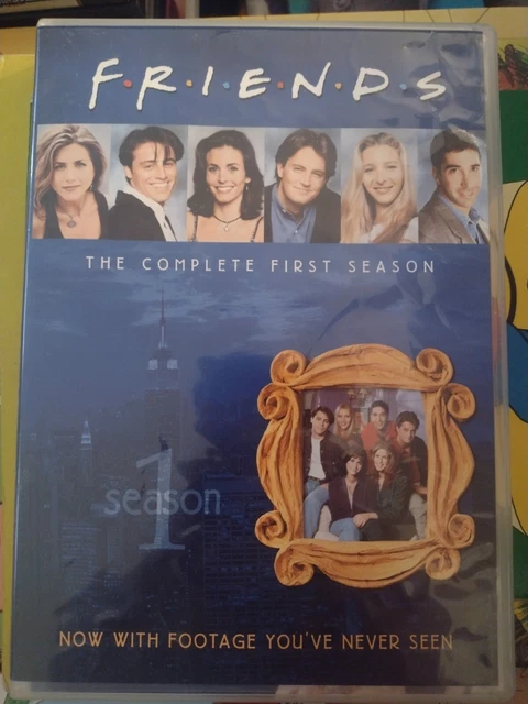 Friends At First FRIENDS THE COMPLETE First Season DVD Now With Footage You’ve Never ...
