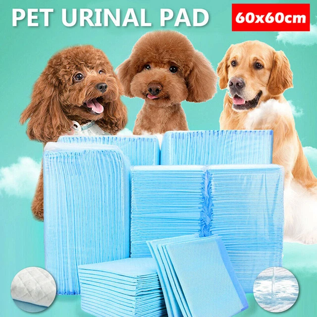 200 X Dog Training Mat Pee Pads Toilet PET Puppy Indoor Potty Pad Mats 60x60CM