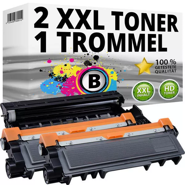 2 Toner Compatible brother TN-2320 HL-L2300D L2340DW L2360DN L2365DW MFC-L2700DW