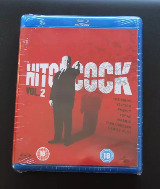 Hitchcock Vol. 2, Blueray, 7 Filme, NEU, OVP.